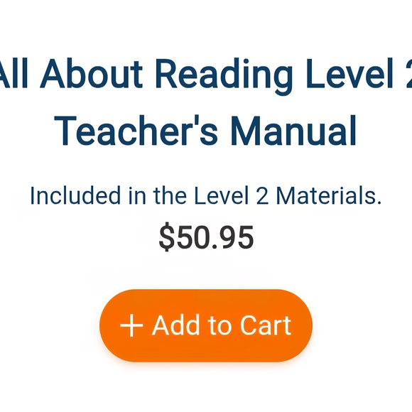 All About Reading Level 2 Teacher's Manual, Like New, No Markings - Picture 5 of 5